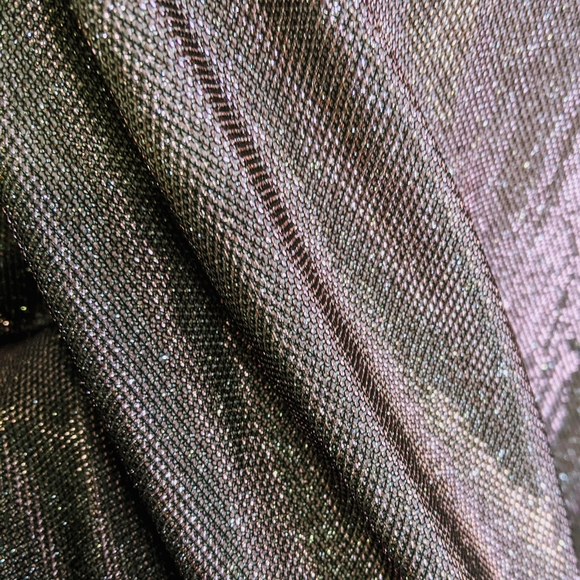 NWT Rose Shimmer-Knit Dress w/ Mask (Size 20W) - Picture 3 of 3